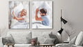 Custom Canvas Full Color Printed One Sided 0.6
